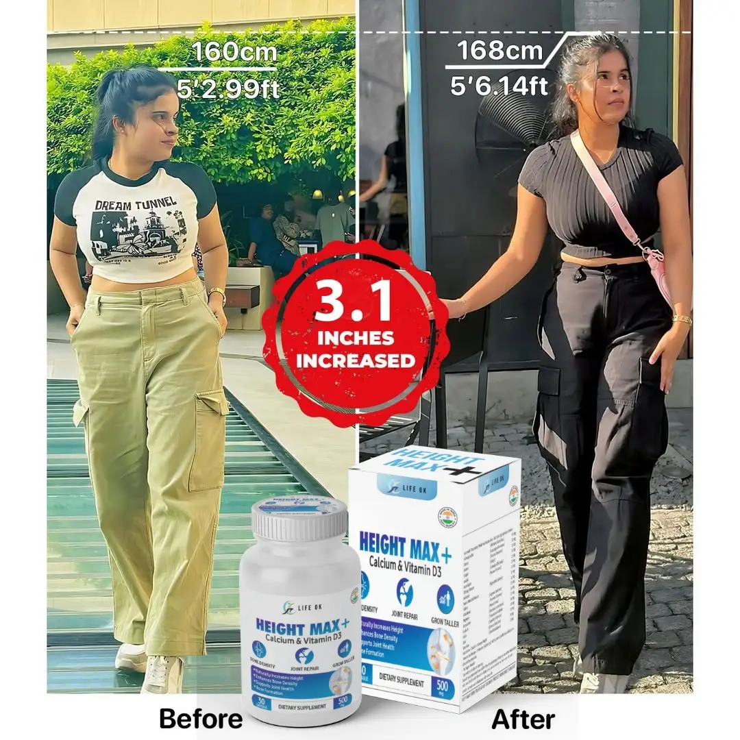 Height Growth Result Before & After